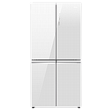 מקרר 4 דלתות Haier HRF 4560 גימור זכוכית לבנה אחריות ניופאן יבואן רשמי מקרר 4 דלתות Haier HRF 4560 גימור זכוכית לבנה אחריות ניופאן יבואן רשמי